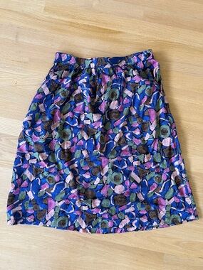Vintage 80’s-Requirement Petites rayon 90’s skirt- petite L